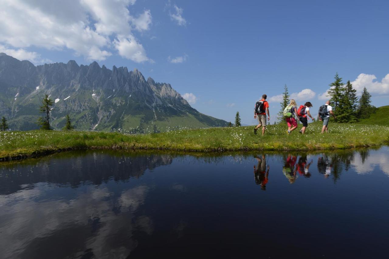 Sunnsait - Appartements Fuer Geniesser Maria Alm am Steinernen Meer Buitenkant foto